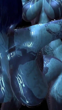 Cortana Is Having Trouble with One of Her Clones - Halo Porn Parody