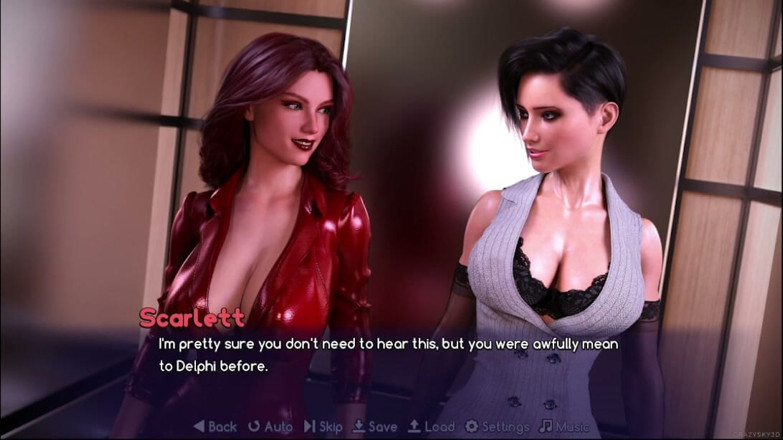 Amaran Futas: Sky Resort Gameplay Part 8 - Desak seksual mendapatkannya, transeksual Selena melancap...