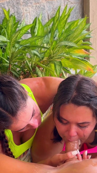 Kinky Mary & April Bigass Kinky Extreme Deepthroat Gagging,messy Real No Fake!
