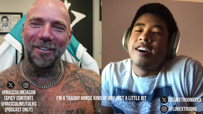 Raw and Uncensored with Masculine Jason: Porn Star Confessions - Luke Truong (episode 181)