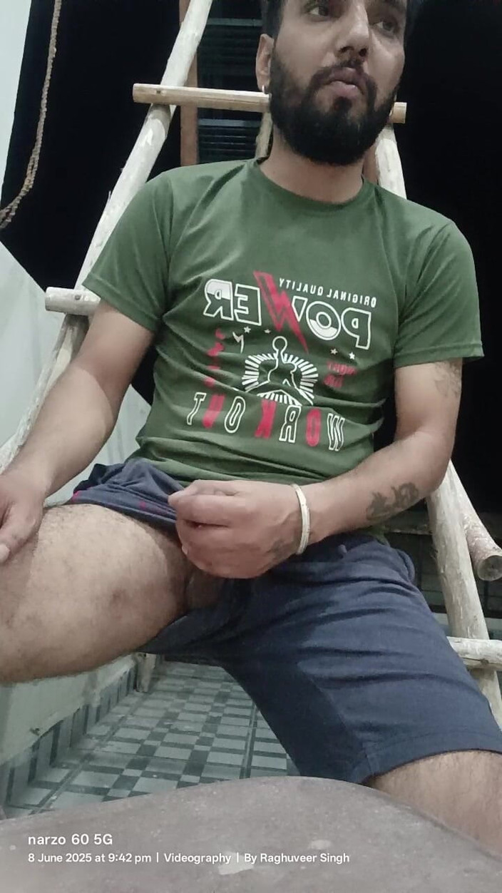 Rajasthani-old-lover: Attività sessuale all'aperto di un uomo indiano