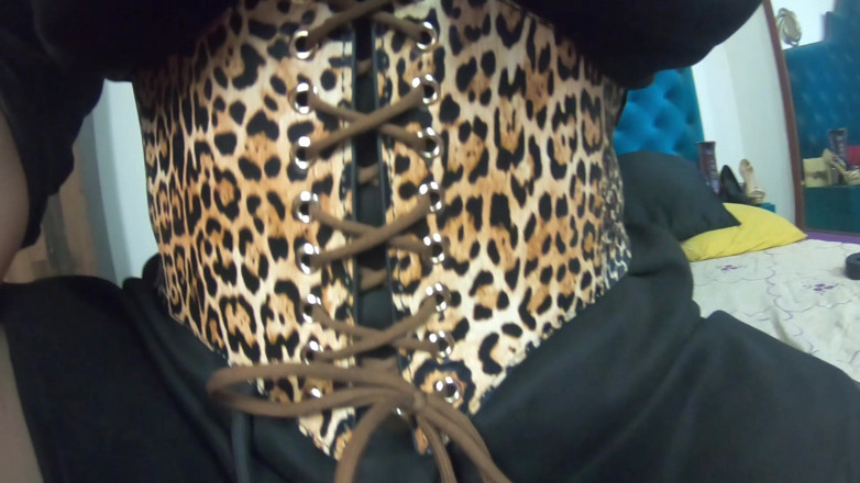 MilfyCalla: Ripped Pantyhose Slut JOI. Dildo Ride, Pussy Slaps and Triple...