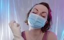 Arya Grander: Asmr met operatiehandschoenen en medisch masker - door Arya Grander - SFW...