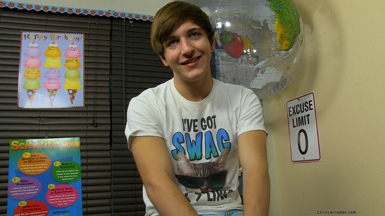 Teach Twinks: Colby pe Set, prima dată