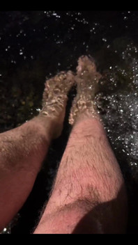 Rushing Water Against My Hirsute Legs