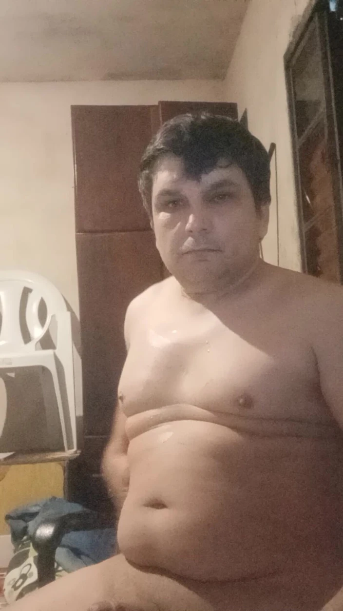 Claudio: All the Cum Spread on My Tits