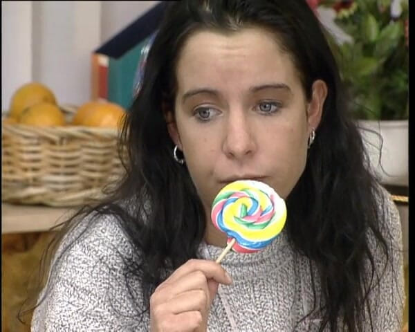 YOUR FIRST PORN: Shy Anja dengan Lollipops Soft Clip