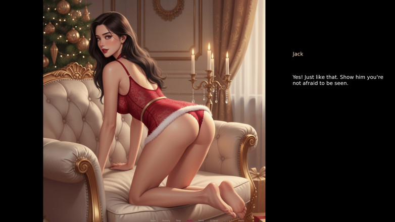 Porngame201: Ehefrau wagt es, weiter zu weihnachten zu werden