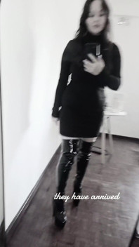 Mes nouvelles bottes sont arrivées !