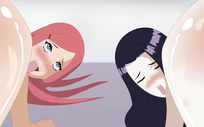 Miss Kitty 2K: Naruto - Kushina en Mikoto kontneuken p46