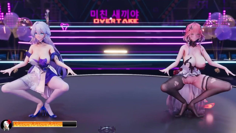 MikuMotion: Bailando y golpeando tijeras Ming Marea y batalla Doble plug...
