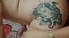 Very Hot Lesbian Couple Fucking at Home