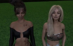 Zonneras 6 bos badend met Nahja & Aditi