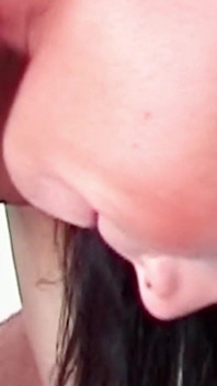 Guy Gets Anal Fucked by Sexy Big Tit Tranny