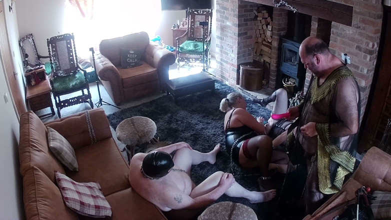Aaexperiencesltd: Part 2- Lanista Bear Gets His Female Slaves to Play Together!