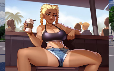 Studio-77: Cucky Dostane nějakou akci - Nyatorase # 9 kreslená porno hra