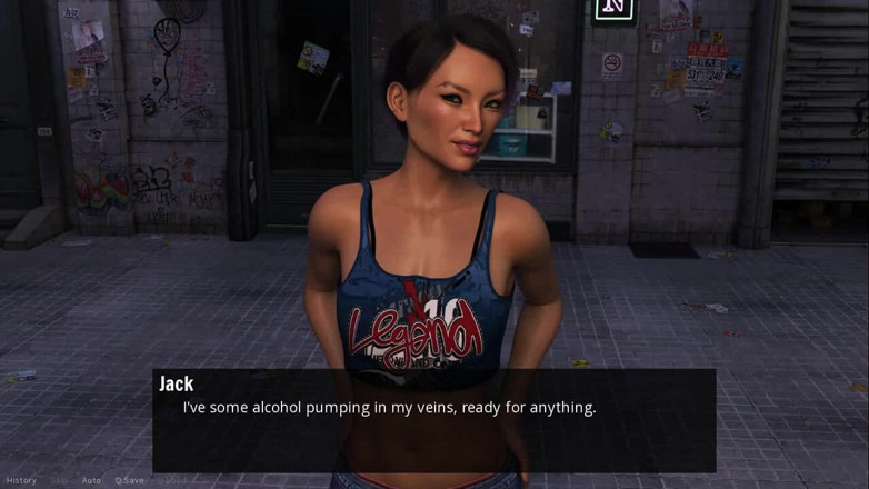Dirty GamesXxX: Un uomo per tutti: ragazza selvaggia in un vicolo oscuro -...
