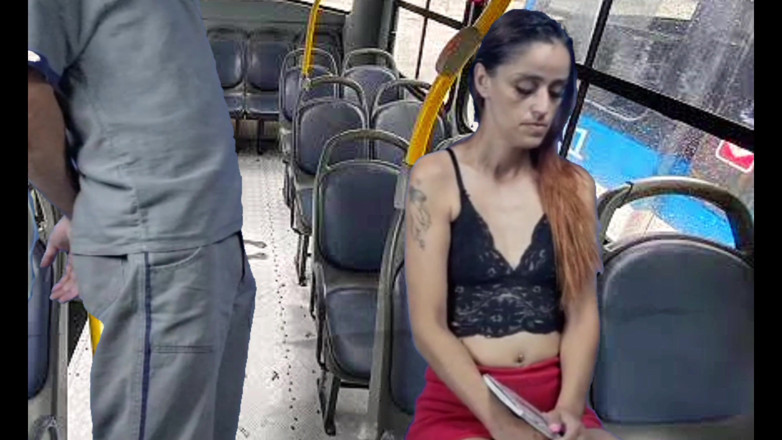 FannySquirting: Worker Takes Out Dick and Pushes Women on the Bus