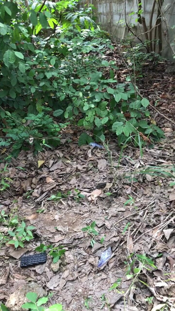 Sexylary: Açık havada seks kaslı Afrikalı üst düzey adam çalının içindeki zavallı bir...