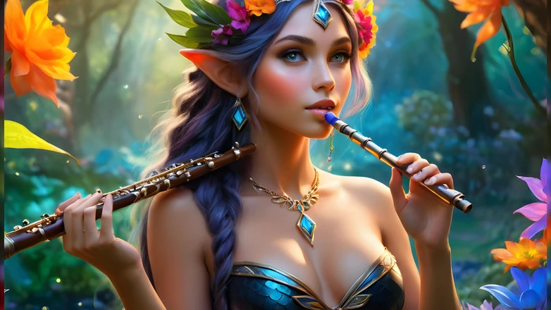 LustRender: Beautiful Elf Girls Slideshow Video 18
