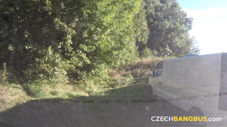 Czech Bang Bus: Çek bang otobüs 4: kıllı orta yaşlı seksi kadın ile lezzetli...