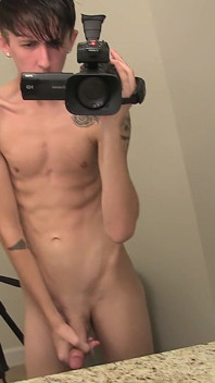 Taking a Toy in the Bathroom