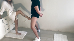 Amateur_fetish: Teen ballbusting 1 | úhel 2