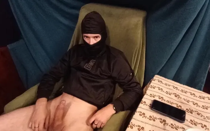 kickerscooter: Real Amateur Shaves His Balls, Then Jerks off His Cock