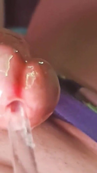 Oh mein Gott! Ich dringt in mein penis-auge ein!