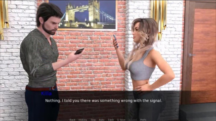 Visual Novels: Сосновый водопад, часть 4