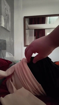 Part 2 - Tape Bondage, Crop Spanking, Nipple BDSM, Orgasms