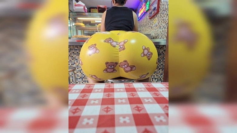Xprohibidox1: Velký zadek lízání Hamburger