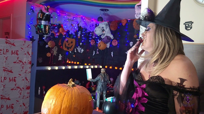 HollyCox: Witch’s Smoke Ritual Watch Me Carve While I Drag