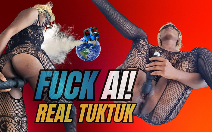 Lust World VR: Tuktuk Africa: Ebony Street Slampa blir railed hård POV (inte Ai...