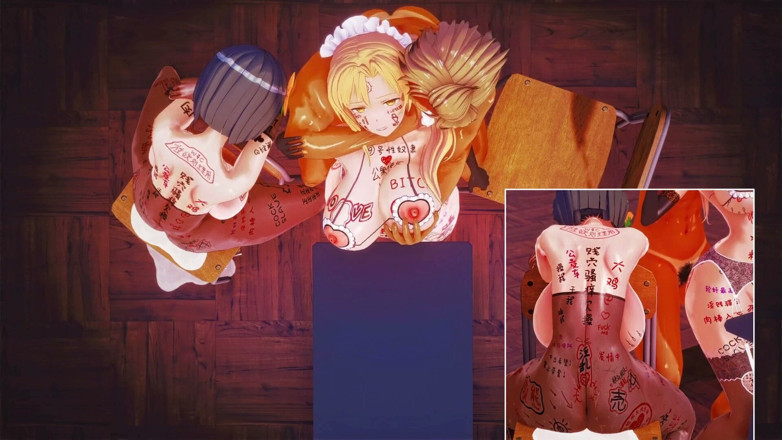 NSFWOtaku: Sao - Seks besar tegar Asuna dan Suguha Ultimate - Memancut Mani &amp;...