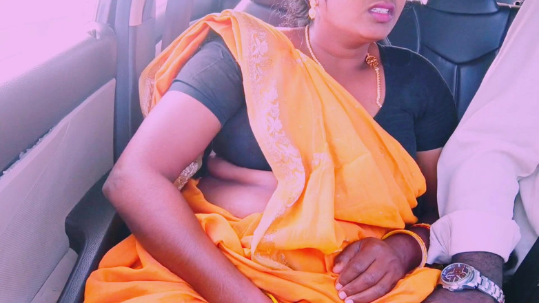 Telugu honey lips: Sari desi, femme de ménage dans une voiture, sexe telugu,...