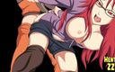 Hentai ZZZ: Karin follando duro con Naruto hentai