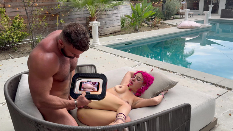 Alfiecinematic: За сценой с сексуальной Nali Marie в видео от первого лица