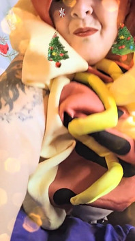 È tempo per la reindeer Posteriore giochi lei sborrata sta impazzindo
