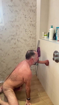 Daddybear Gets Fucked by Massive Dildo
