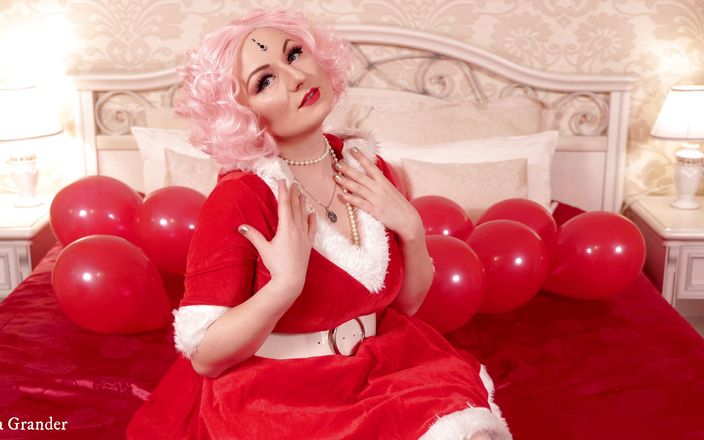 Arya Grander: Kussen masturbatie en luchtballonnen fetisj santa milf