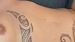She Rims Him Before Being Fucked for Orgasms