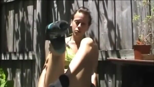 Foot Girls: Sock sniffing and mouth stuffing