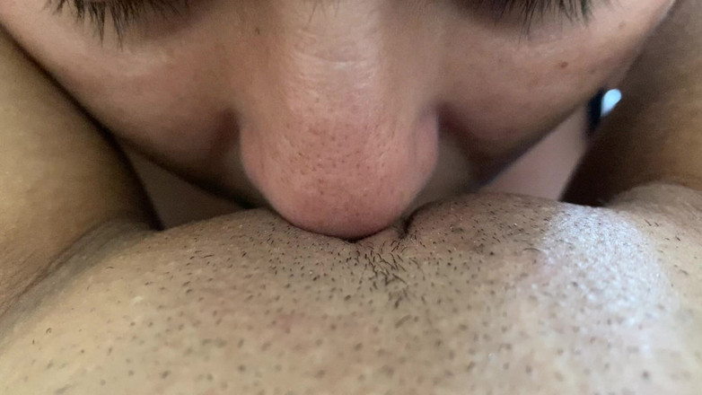 zoemelissa: POV Nahaufnahme Blowjob Von Einem Großen Schwanz Erregte Klitoris