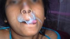 Shyam bharosh: Desi Bhabhi jí sperma v ústech Sperma v nose Mrdka v...