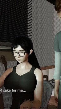 La pipe d’une MILF - attachée par le gameplay lubrique