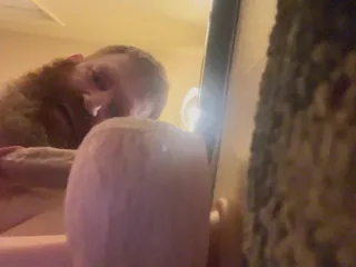 Double Penetration with Dildos Alone in My Hotel Room