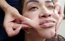MF Video Brazil: Екстремальне стискання рук - сексуальні руки і потужний масаж обличчя