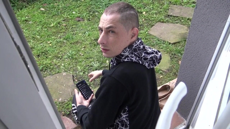 Gaybareback: Filip fucked bareback by XXL cock of the straight Steven
