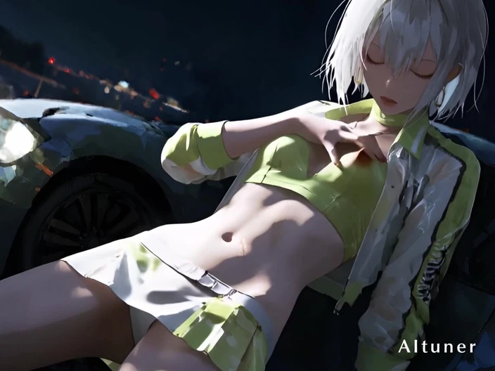 AItuner: Under Pit-lane Lights, She Bends to the Night-his Grip Sets...